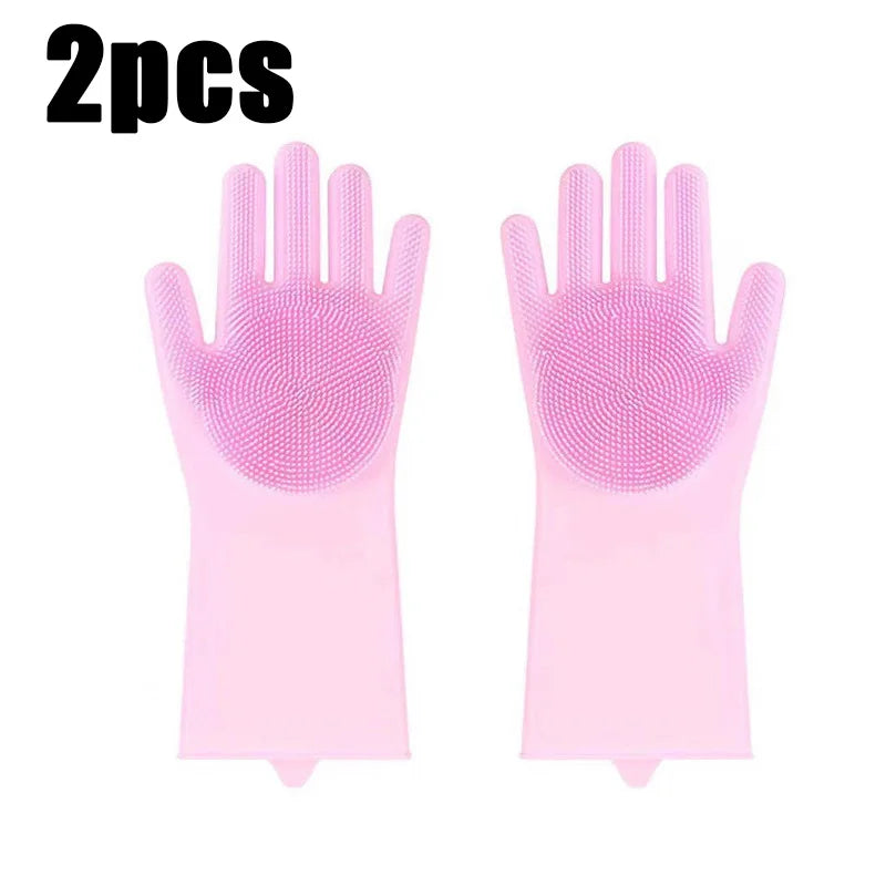 Pet Bathing Glove - Scrubber Mitt Bite-Resistant
