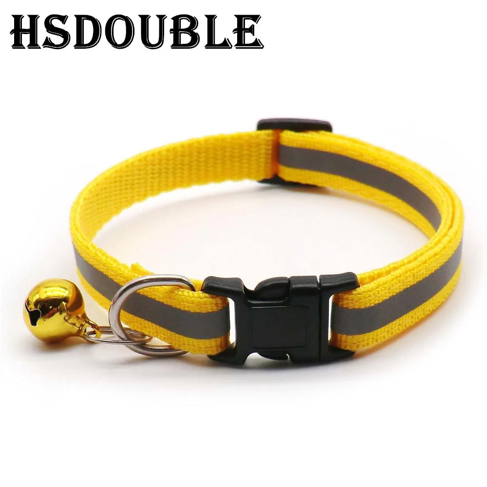 2Pcs/Pack 12 Colors Reflective Adjustable collars