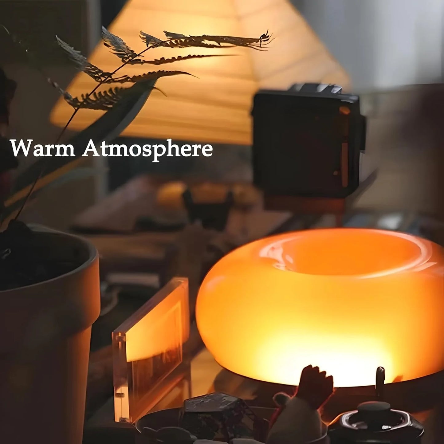 Cozy Ambient Light, Touch Control,Warm Color