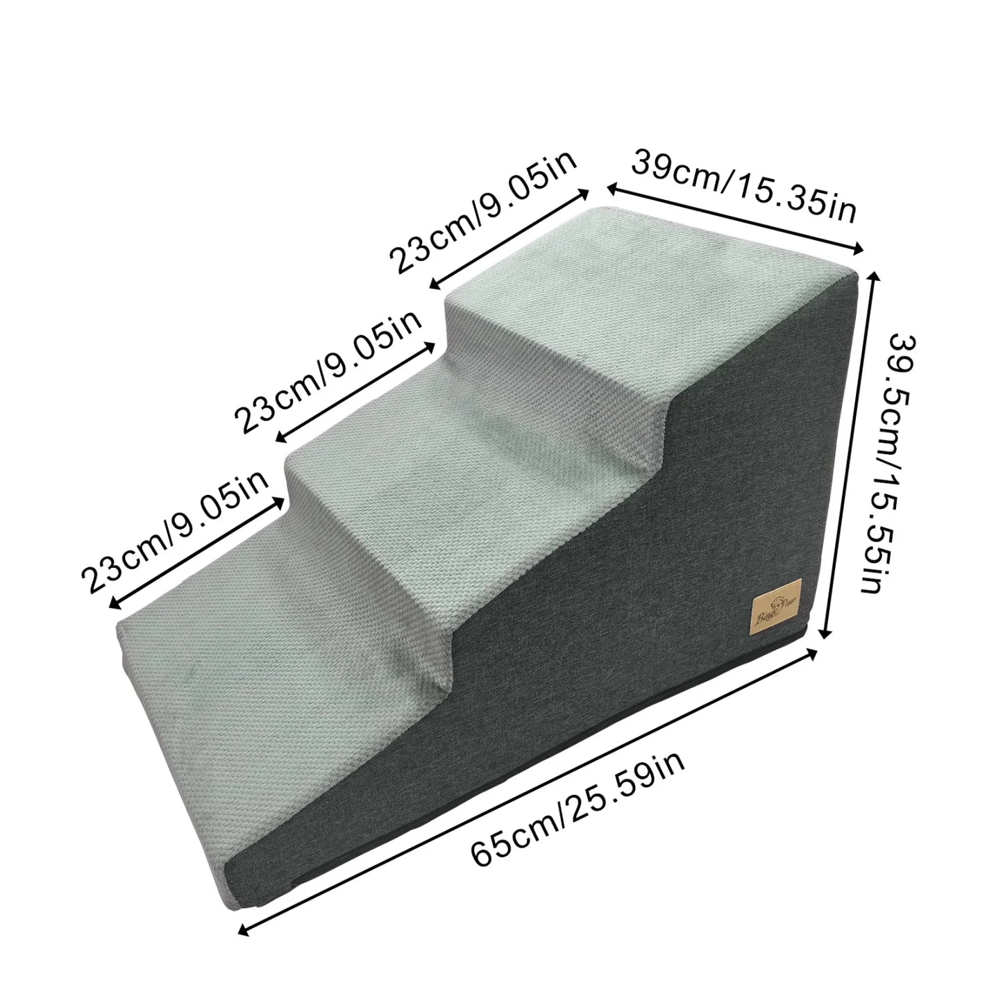 3/4 Steps Dog Stair for Small Dogs, Non-Slip Balanced, Pet Steps For r Couch Sofa