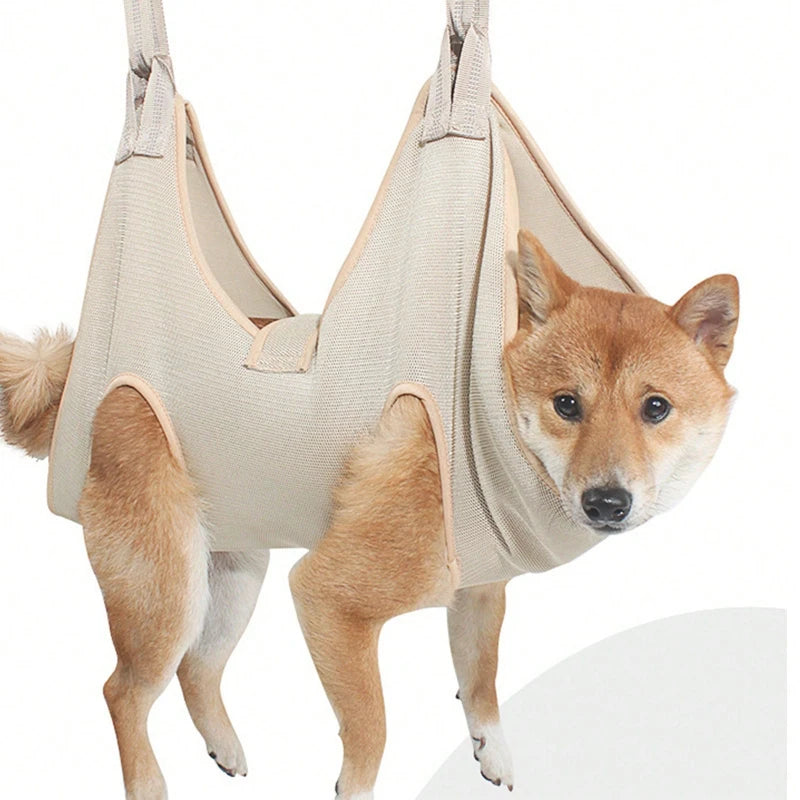 A Suit OF Cat Dog Grooming Anti Scratch Bite Fixed Bag Bath Trimming Restraint Bag Pet Beauty Hammock Hanging Pet Supplies