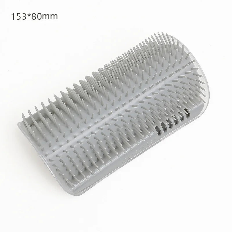 Cat Massage Tool Pet Hair Removal Massage Comb Wall Corner Self Cleaning