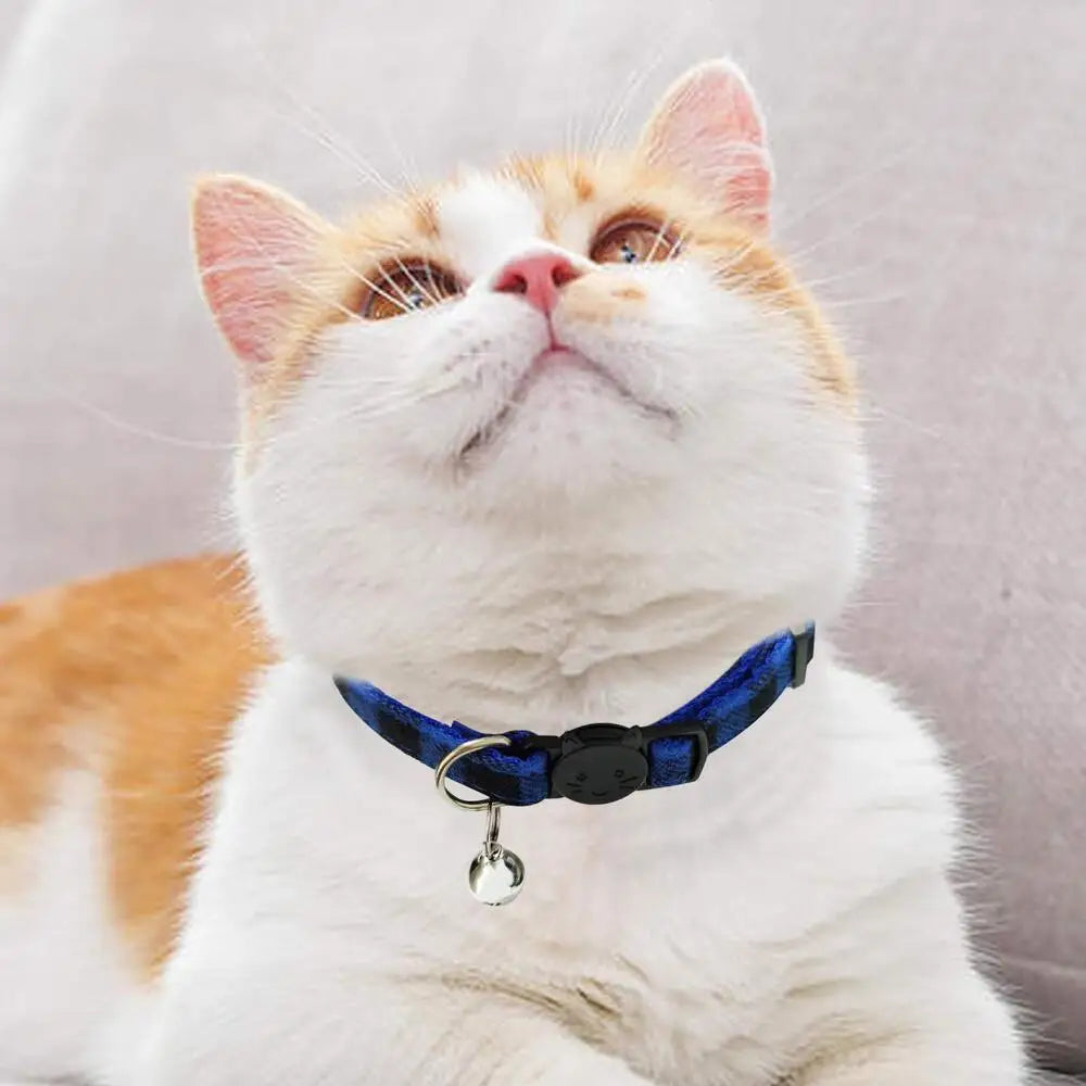 38pcs Adjustable Pet Collar Set - Jingly Bell, High-Visibility Reflective