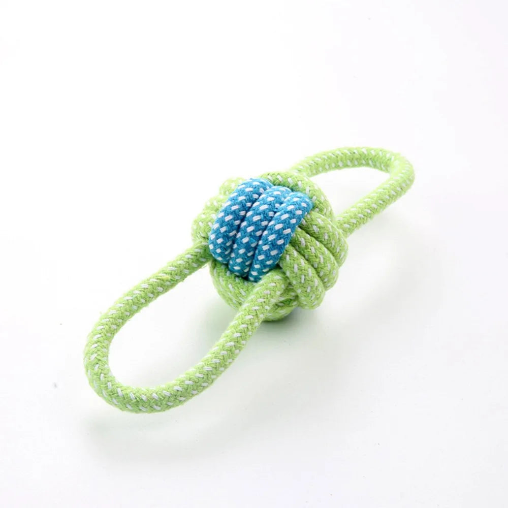 Dog Chew Toys Bundle – Rope Knot Toy & Teething Stick for Puppy,