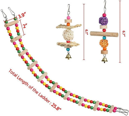 39-Inch Roof Top Large Flight Parrot Bird Cage for Small Quaker Parrot Cockatiel Sun Parakeet Green Cheek Conure Budgie Finch Lovebird Canary Pet Bird Cage W/Toys