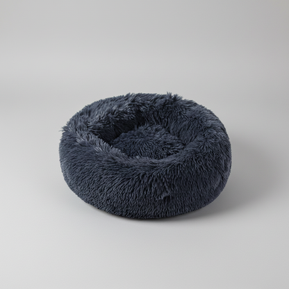 Plush Donut Comfort Pet Bed