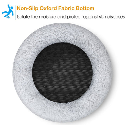 Pet Dog Bed Soft Warm Fleece Puppy Cat Bed Dog Cozy Nest Sofa Bed Cushion For S/M Dog