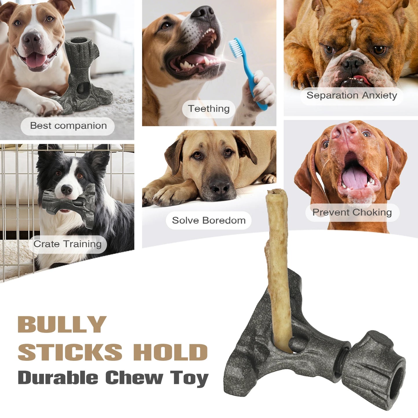 Tough Chew Toy for Aggressive Chewers,  Toy for Large Dogs