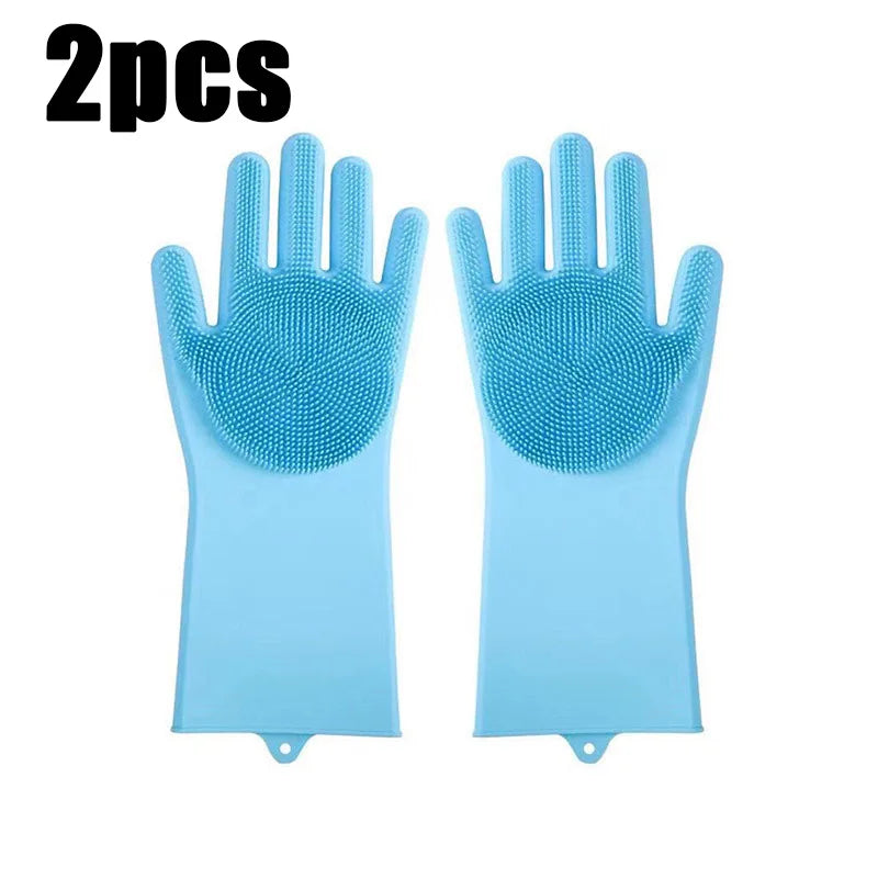 Pet Bathing Glove - Scrubber Mitt Bite-Resistant