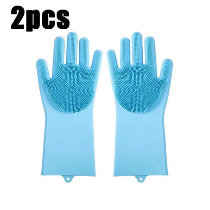 Pet Bathing Glove - Scrubber Mitt Bite-Resistant