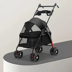 Pet Stroller  - Foldable Outdoor Travel Carrier