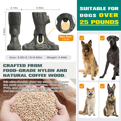 Tough Chew Toy for Aggressive Chewers,  Toy for Large Dogs