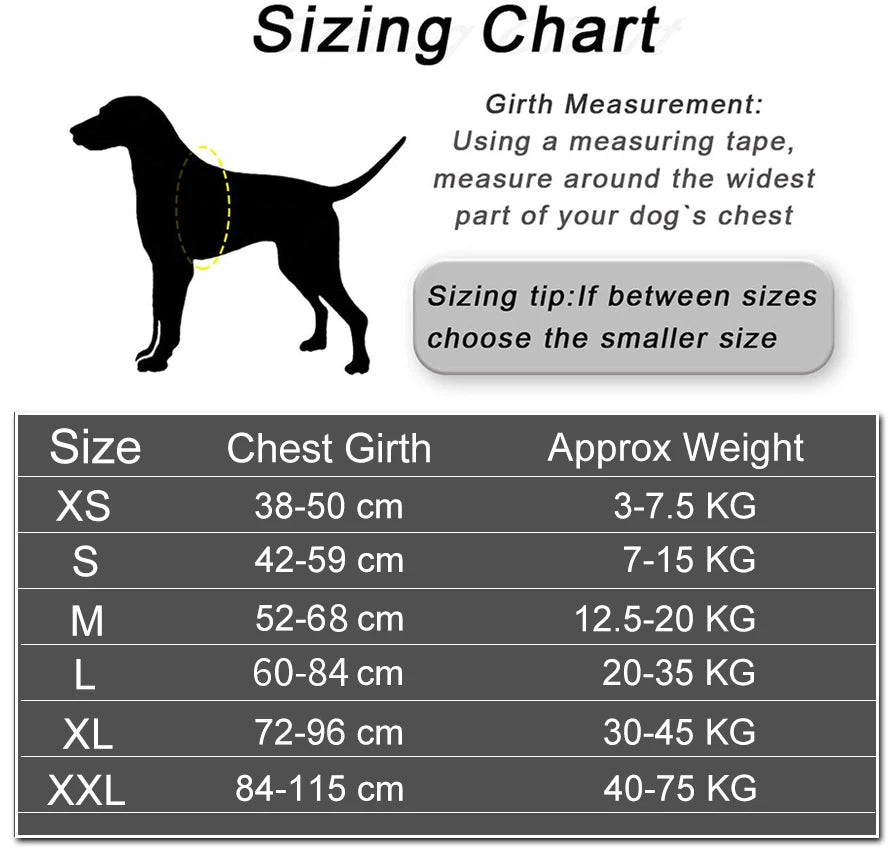 Dog Harness Vest ID Patch Customized Reflective Breathable