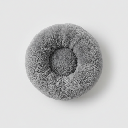 Plush Donut Comfort Pet Bed