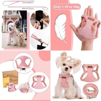 XXS  Soft Adjustable No Choke Escape Proof Pet Vest
