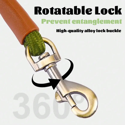 5 FT Heavy Duty Loop Leash, Comfortable Strong Rope