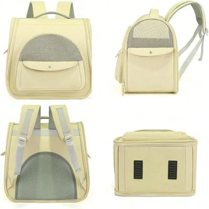 Large Cat Carrier Backpack For Small Dogs And Medium Cats