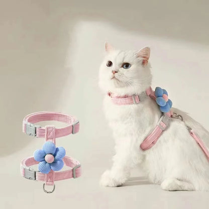 Adjustable Harness for Small Dog & Cat Leash Breathable
