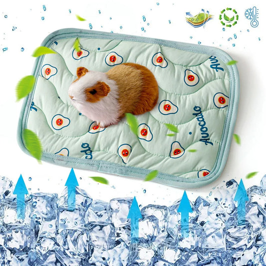 Small Pet Cooler Mat Summer  , Ice Silk Cool Feeling Pet Mat