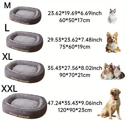 Kennel l Donut  Soft Washable Dog Cat Cushion