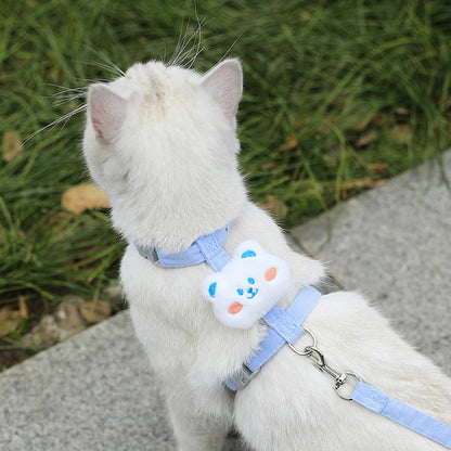 Adjustable Harness for Small Dog & Cat Leash Breathable