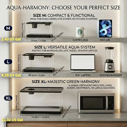 Heavy-Duty Large Aquarium Tank with Lid
