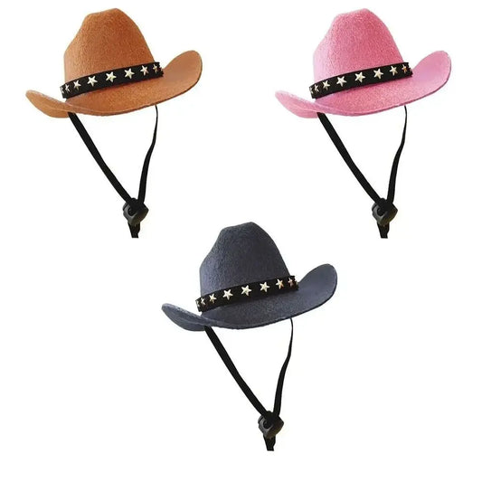 Adjustable Fun Pet Dog Hat , Outdoor Summer Pet Accessorie