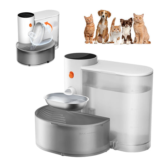 Pet Intelligent Water Dispenser Automatically Purifies The Wireless Drinking Bowl