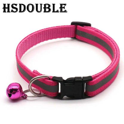 2Pcs/Pack 12 Colors Reflective Adjustable collars