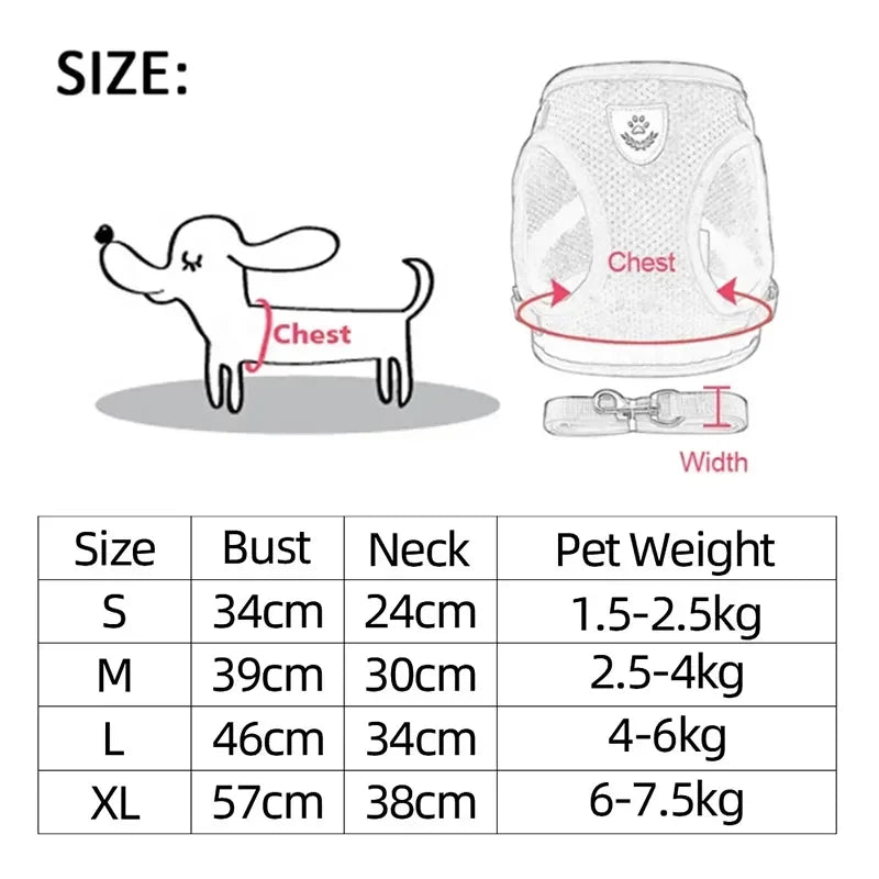1pc-cat traction vest