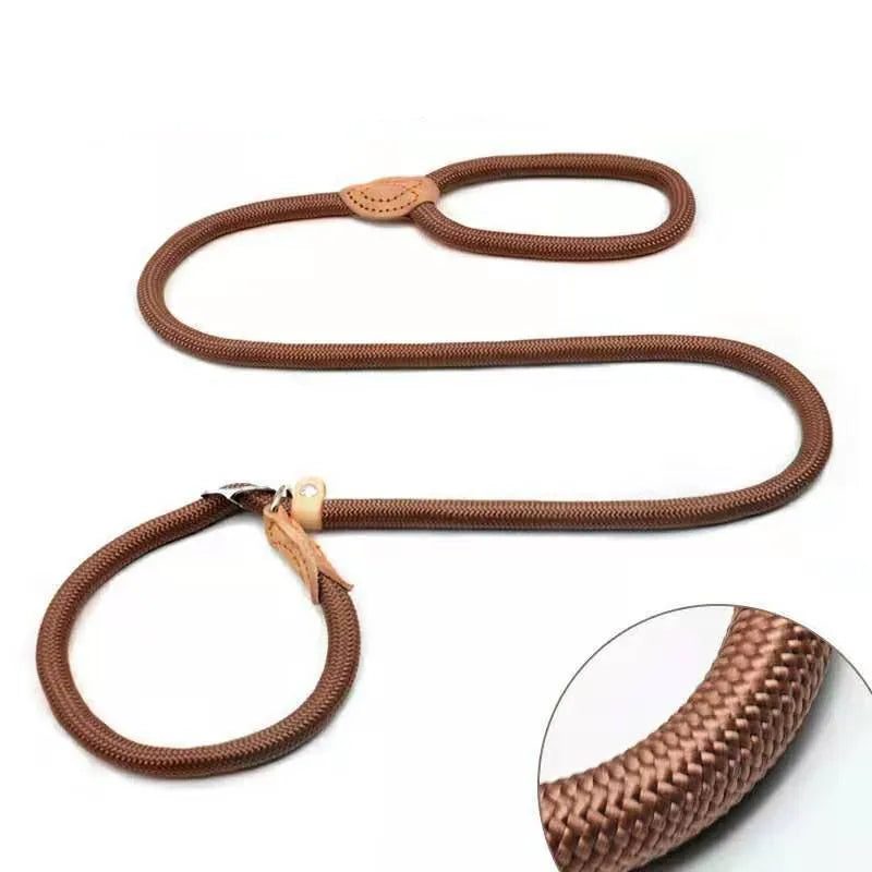 Slip Rope Lead Leash Heavy Duty Braided Rope