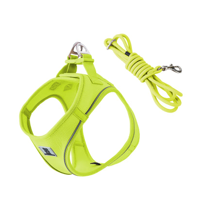 Adjustable Reflective Puppy Cat Harness pet Vest  , Outdoor Walking