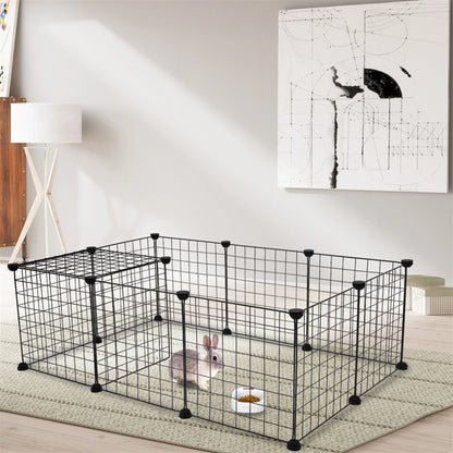 Pet Playpen Small Animal Cage Indoor /Crate Fence