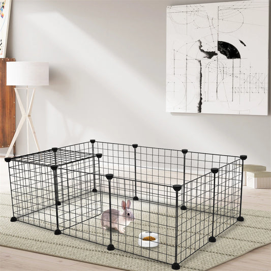 Pet Playpen Small Animal Cage Indoor /Crate Fence