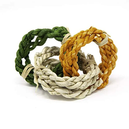 Enriched Life Twisty Rings, Small Pet Enrichment and Cage Ac