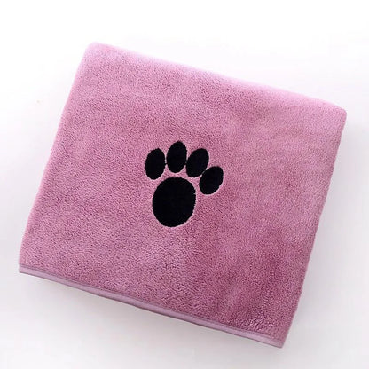 Super Absorbent Dog Bath Towel - Quick-Drying Soft Pet Towel