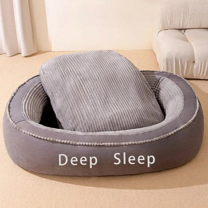 Kennel l Donut  Soft Washable Dog Cat Cushion