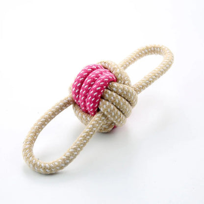 Dog Chew Toys Bundle – Rope Knot Toy & Teething Stick for Puppy,