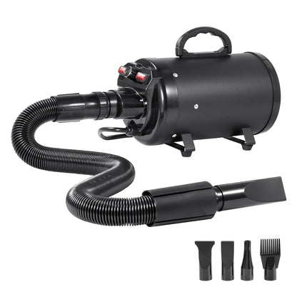 2000W/2.7HP Dog Blow Dryer Adjustable Speed Temperature Control