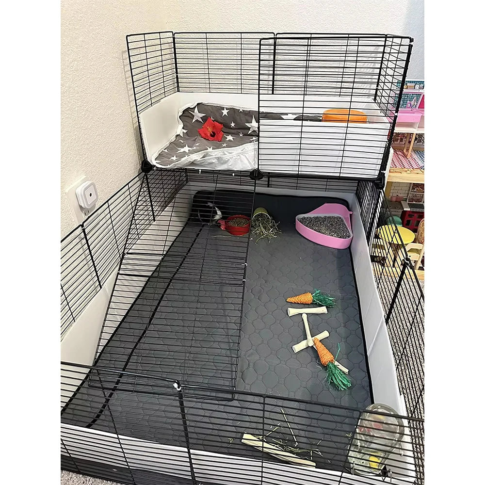 Guinea Pig Cage     Lining Washable   Non slip Urinary Pad