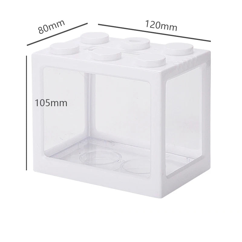 Building Blocks USB Mini Aquarium With LED Light