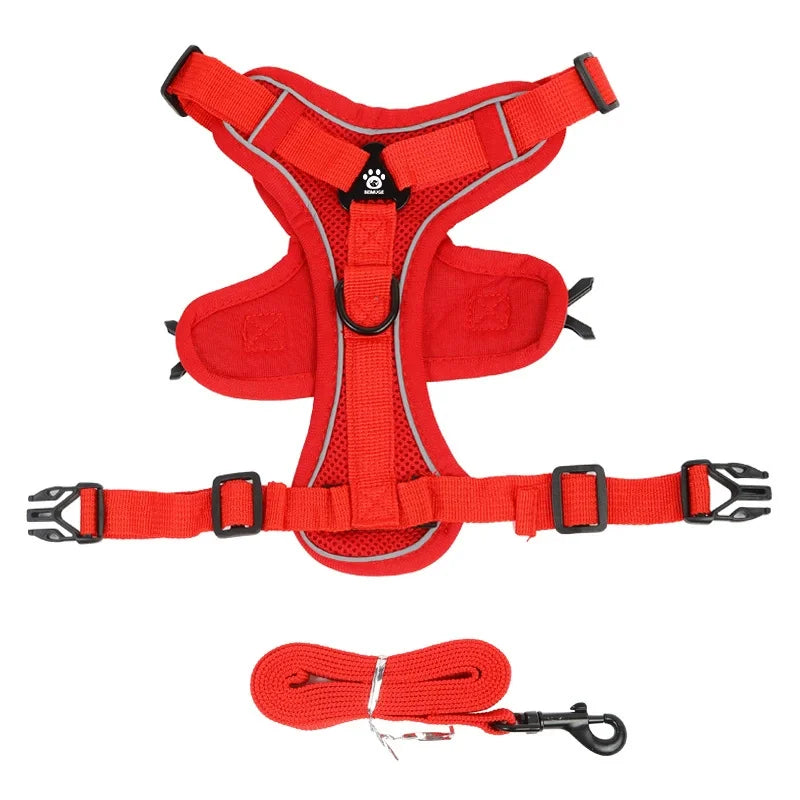 No Pull Harness and Leash Set Vest for  Small Dogs  & Cats