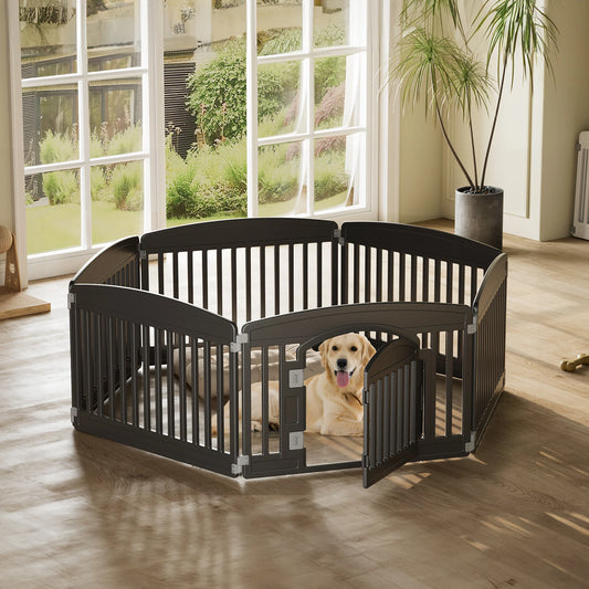 Dog Playpen 6 Panel 24IN Expandable
