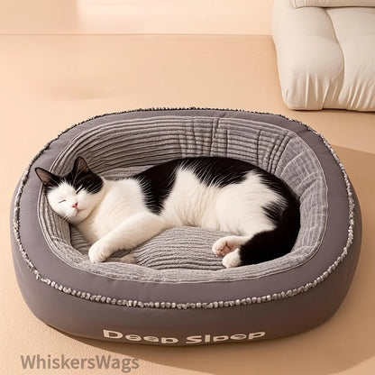 Kennel l Donut  Soft Washable Dog Cat Cushion