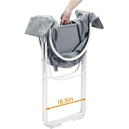 Elevated Foldable Portable Dog Bath