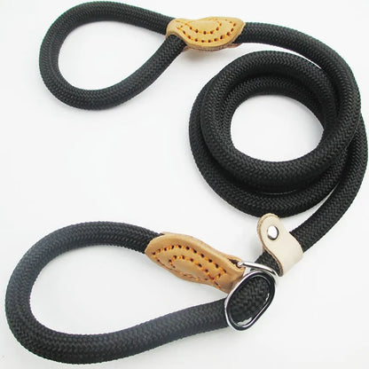 Slip Rope Lead Leash Heavy Duty Braided Rope