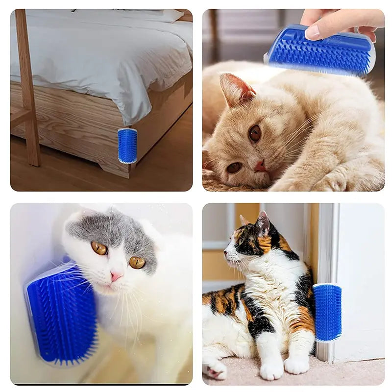 Cat Massage Comb - Corner Scratching Grooming