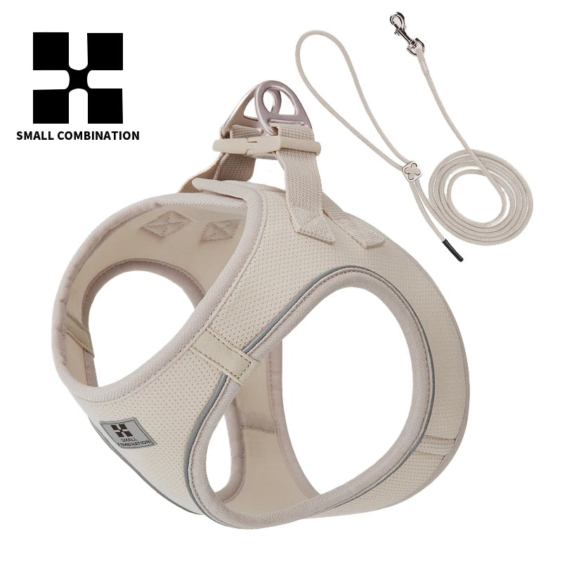 Adjustable Reflective Puppy Cat Harness pet Vest  , Outdoor Walking