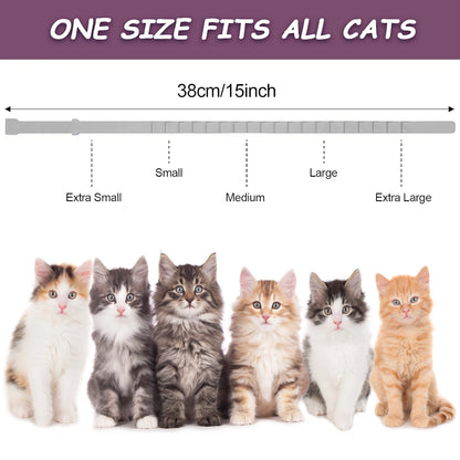 4Pcs Cat Calming Collar Calming Pheromone Collar