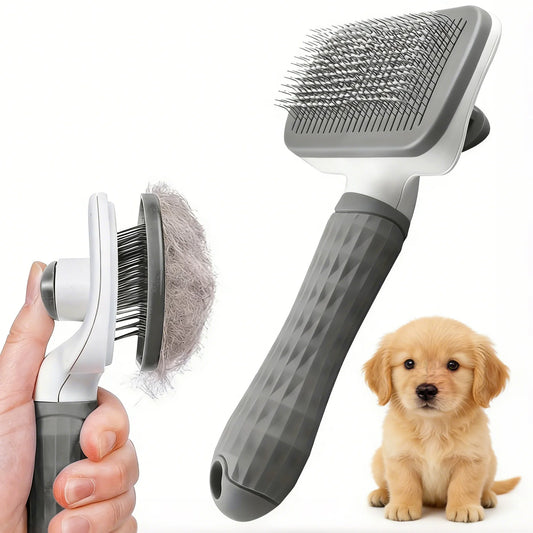 Pet Grooming Brush Bent  Massaging Comb    for     Dogs & Cats